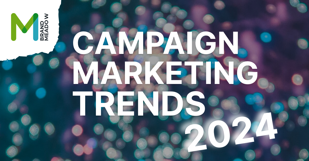 Campaign marketing trends for 2024 Brand Meadow